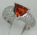 Mandarin Garnet Ring